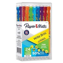 Paper Mate Mechanical Pencils, #2 Pencil with Colorful Designs, 0.7mm, 24 Count - £17.36 GBP