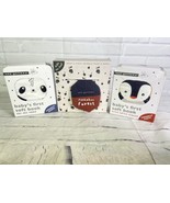 Baby First Soft Book Wee Gallery Cloth Books Panda Penguin Peek A Boo Fo... - £35.39 GBP
