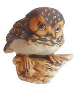 Vintage Capodimonte Signed Italy Figurine Small Owl Home Decor Collectib... - £35.17 GBP