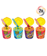 2x Packs New Juicy Drop Gummy Dip &#39;N Stix Chewy Sticks &amp; Sour Gel Candy ... - £9.32 GBP