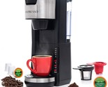 Mixpresso Single Serve 2 in 1 Coffee Brewer K-Cup Pods Compatible &amp; Grou... - £77.57 GBP