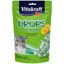Vitakraft Drops with Dandelion for Chinchillas 31.8 oz (6 x 5.3 oz) Vitakraft Dr - £35.49 GBP
