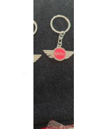 Mini Logo Keychain Key Ring Metal Logo   Mini Cooper  RED  FREE SHIPPING - $9.85
