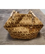 MICHAEL KORS HANDBAG - BEIGE / BROWN - $480.00