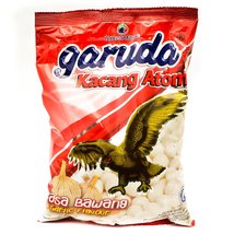 Garuda Kacang Atom Rasa Bawang - Coated Peanuts Garlic Flavor, 14.10 Oz - $30.01