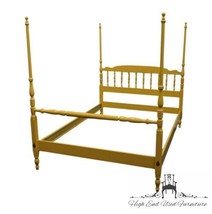 ETHAN ALLEN Heirloom Collection Full Size Four Poster Bed 14-5631 - Daffodil ... - £974.34 GBP