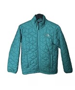The North Face Kid&#39;s Children&#39;s Teal Puffer Jacket Winter Coat Sz Small ... - $28.48