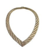 Riccio V Necklace Sterling Silver circa 1970, Make offer ! - €494,76 EUR