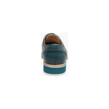 Stacy Adams Barringer Plain Toe Oxford Walking Shoes Teal 25722-444 image 7