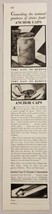 1928 Print Ad Anchor Caps for Canning Jars Peaches Long Island City,New York - £10.77 GBP