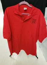 1999 National Corvette Caravan Polo Style Shirt, Red, 2X, Pre-owned - £13.20 GBP