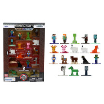 Minecraft Caves and Cliffs Nano MetalFig 18-Pack Set - £47.91 GBP