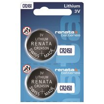 Renata CR2450 Batteries - 3V Lithium Coin Cell 2450 Battery (100 Count) - £5.08 GBP+