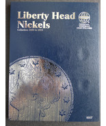 Whitman Liberty Head Nickels Nickel Coin Folder 1883-1912 Album Book 9007 - £7.50 GBP