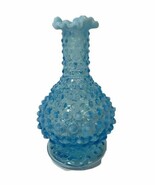 Vintage FENTON Opalescent Blue Hobnail Electric Glass Table Lamp *BASE O... - €41,22 EUR