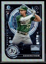 2024 Bowman Chrome AI Tyler Soderstrom Rookie Oakland Athletics #BAI-4 - $1.89