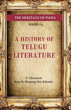 The Heritage of India Series (11): A History of Telugu Literature - £19.92 GBP