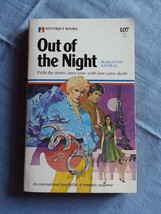 Out of the Night by Marianne Andrau (Mystique Books, Romantic Suspense) - £3.14 GBP