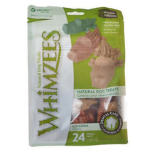 Whimzees Alligator Small Dog Dental Chews - All-Natural Vegetarian Treats for He - £25.06 GBP