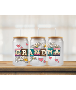 GRANDMA | UV DTF 16oz Glass Can - €3,44 EUR