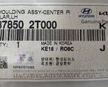 87850-2T000 Hyundai / KIA Genuine LH Moulding.1 Qty Available in this Li... - $31.42