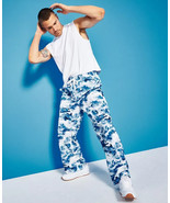 Royalty by Maluma Men&#39;s Relaxed-Fit Wave-Print Convertible Utility Pants... - $926.86 MXN