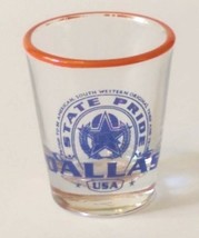 Dallas Texas State Pride 2.25&quot; Collectible Shot Glass - £6.97 GBP