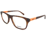 Guess Eyeglasses Frames GU1866 052 Brown Tortoise Orange Square 53-18-145 - £33.09 GBP
