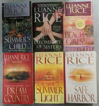 Luanne Rice Summer&#39;s Child Beach Girls Dream Country Summer Light Safe Harbor x6 - £13.22 GBP