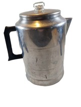 Vintage Comet 20 Cup Aluminum Stovetop Coffee Pot Percolator Camping-Everyday - £20.09 GBP