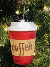 Robert Stanley Christmas Ornament Coffee To Go New - £11.80 GBP