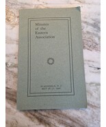 vintage Minutes of the Eastern Association Plainfield NH 1908 booklet - $181.84 MXN