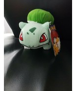 Official Licensed Pokemon Bulbasaur Plush Stuffed Doll Toy Kids Authentic - $21.70 CAD