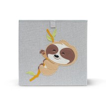 Sloth Storage Cube, Box, Organizer, Container, Bin, 13 Inch Kids Cubby, ... - $27.99