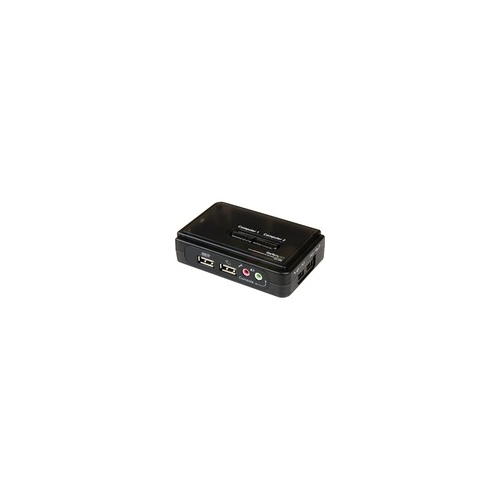 Startech SV211KUSB 2 PORT USB VGA KVM SWITCH KVM SWITCH KIT CABLES AUDIO... - $97.25