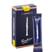 Vandoren Traditional Bb Clarinet #2.5 Reed - 10ct Box - $34.99