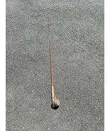 Vintage Bud Adams Signature Wood Fly Fishing Pole Perrine Reel - $1,411.25 MXN