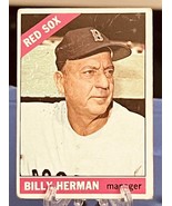 1965 Topps Billy Herman #37 Boston Red Sox Vintage Creases Card fair Con... - £1.59 GBP