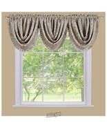 Sutton Waterfall Valance Tan 48&quot; W x 36&quot; L - £14.10 GBP