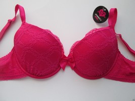 Passionata (a Chantelle brand) Let’s Play Push-Up UW Bra Hotpink 32D $49 5212  - £17.49 GBP