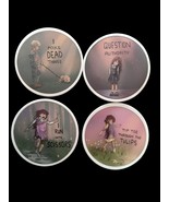 Original art sticker, art by Muggy Lee. One of each design four stickers... - $13.00