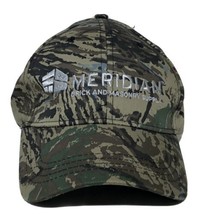 Meridian Brick And Masonry Supply Camouflage Trucker Strapback Hat Hunti... - £11.44 GBP