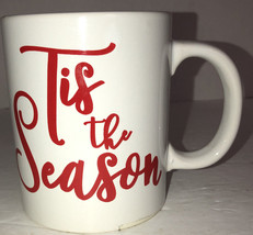 ‘Tis The Season Holiday Xmas Mug Gift Office Work Home Coffee Cocoa Cup NEW - £14.90 GBP