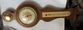 Wittnauer Barometer Weather Station Key Temp Humidity Instrument 18&quot; Wal... - $18.69