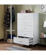 32&quot; MDF Chest Drawer in White - £205.33 GBP