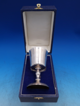 JHO English Estate Sterling Silver Wine Goblet GW in Fitted Box Jubilee (#7496) - £248.38 GBP