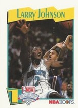1991-92 Hoops McDonald&#39;s Basketball 47 Larry Johnson - £2.36 GBP