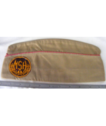 Vintage WW2 Khaki Artillary Corps Garrison Cap Named 1st Cav 5 Squad - €50,65 EUR