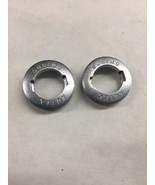 NOS Surgino Autex Dust Cap Mountiwn Bike Cranks Chrome New Set Of Two Ea... - $527.58 MXN