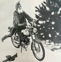 Harley Davidson M-50 1964 Advertisement Christmas Motorcycle Holiday DWCC5 - $49.99